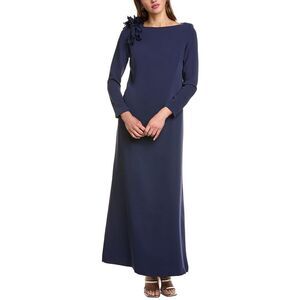 Carla Ruiz Womens Maxi Dress, Blue